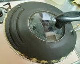 焼き茄子焼きオクラともずくの麺つゆポン酢作り方3写真