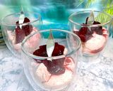 かるかんと季節の果物 クリームのせ作り方6写真