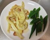 焼き茄子焼きオクラともずくの麺つゆポン酢作り方7写真