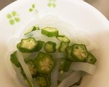 お酒のおつまみ☆イカオクラ作り方3写真
