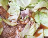 豚肉とキャベツの丼作り方3写真