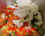 ☆鶏ももとカラフル夏野菜のチャンプル☆作り方1写真