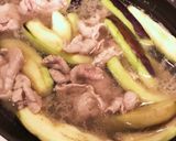 茄子と豚しゃぶのおろしポン酢作り方3写真