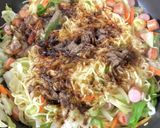 息子が作る…野菜たっぷり焼きそば♡作り方8写真