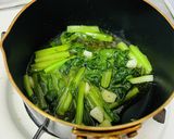 小松菜のオイルパスタ作り方2写真