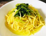 小松菜のオイルパスタ作り方4写真