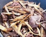 牛肉の牛蒡きんぴら炒め作り方3写真