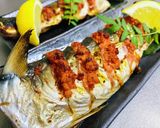 焼き鯖の辛子明太子焼き作り方7写真