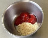 豚バラの・ケチャぽん丼作り方3写真
