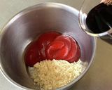 豚バラの・ケチャぽん丼作り方4写真