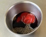 豚バラの・ケチャぽん丼作り方5写真