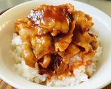 豚バラの・ケチャぽん丼作り方10写真