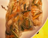 鶏胸肉と野菜のバンバンジー生春巻き作り方7写真