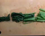 Komatsuna Mayo Salad作り方2写真