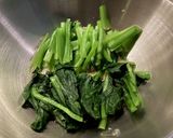 Komatsuna Mayo Salad作り方4写真