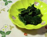 夏が旬！モロヘイヤと塩昆布のネバネバあえ作り方10写真