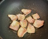 豚バラ肉とズッキーニのキムチ炒め作り方2写真
