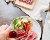 57℃ 牧草牛のローストビーフ仕立て作り方30写真