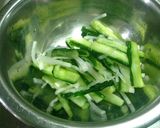 大根キュウリの梅和え作り方8写真