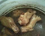 鶏手羽元の生姜シロップ煮♪作り方3写真