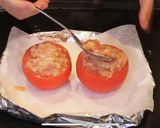 丸ごとトマトの肉詰め作り方4写真