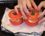 丸ごとトマトの肉詰め作り方6写真