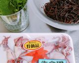 茹でやりいかとひじきのワサマヨ和え作り方1写真
