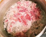 夏にぴったり♪塩豚いりのぶっかけ讃岐饂飩作り方1写真