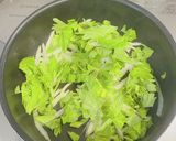 セロリのピリ辛きんぴら作り方2写真