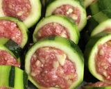 ズッキーニの肉詰め作り方4写真