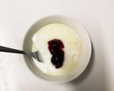ブルーベリーカルピスヨーグルト作り方4写真