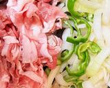 時短!麺つゆで生姜焼き!作り方3写真