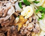 時短!麺つゆで生姜焼き!作り方4写真