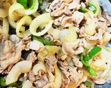時短!麺つゆで生姜焼き!作り方5写真