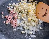 ＊簡単！焼きリゾット＊作り方2写真