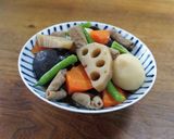 白もつで博多がめ煮作り方6写真