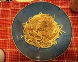 玉ねぎとベーコンのリングイーネ作り方8写真