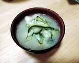 ズッキーニの味噌汁作り方5写真