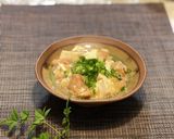 鮭缶と豆腐の中華風餡掛け作り方6写真