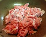 夏に!さっぱり!【豚肉の紅生姜ソテー】作り方2写真