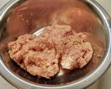今夜の夜ご飯♡ハンバーグでミルバーグ♡作り方1写真