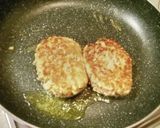 今夜の夜ご飯♡ハンバーグでミルバーグ♡作り方3写真