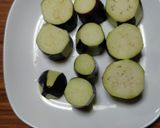 ヨウサマの減塩茄子の味噌田楽風作り方1写真