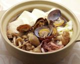 簡単美味！ アサリと豆腐野菜のひとり鍋作り方5写真