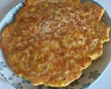 にんじん2本とコーンのお好み焼き作り方4写真