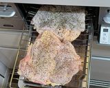 グリルで焼くパリパリチキン 両面焼グリル作り方3写真