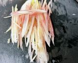 ささみとみょうがのナムルの生春巻き作り方2写真