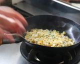 冷凍ご飯とシラスと紫蘇でスーパー強気炒飯作り方7写真