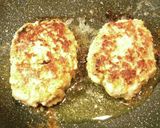 今夜の夜ご飯♡ハンバーグでミルバーグ♡作り方4写真