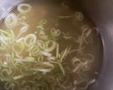 ゴロゴロ鶏団子とねぎいっぱいスープ♫作り方2写真